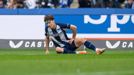 Linus Gechter musste am Wochenende gegen Dresden schon in der ersten Hälfte ausgewechselt werden.