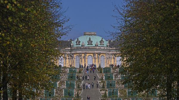 Park Sanssouci im Herbst.