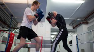 Wer genug Erfahrung besitzt, darf bei den Boxkerlen auch in den Ring steigen.
