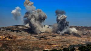 Rauchschwaden nach israelischen Angriffen auf Gebiete im Südlibanon (Symbolbild).