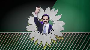 Montage zum Thema : Mamdani: Schablone für die Grünen?