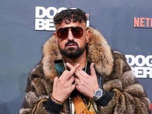 Die Doku „Babo“ über den Rapper Haftbefehl (hier ein Archivbild) ist der erfolgreichste Netflix-Film der Woche.