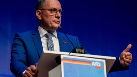 Tino Chrupalla, Vorsitzender der AfD-Bundestagsfraktion