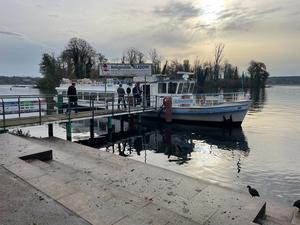 Wannseefähre MS Condor Ersatzschiff Hafen Kladow