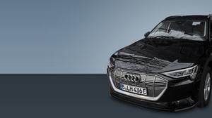 Der frühere Dienstwagen des Bezirksbürgermeisters von Berlin-Lichtenberg, Martin Schaefer (CDU).