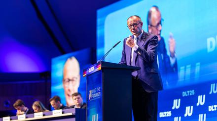 Bundeskanzler Friedrich Merz (CDU)