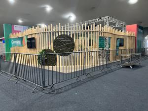Der deutsche Pavillon auf der Weltklimakonferenz COP30 ist nach dem Brand auf dem Gelände des Klimagipfels gesperrt.