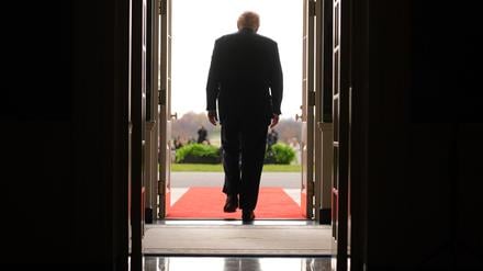 Donald Trump wurde im vergangenen Jahr zum zweiten Mal zum US-Präsidenten gewählt.