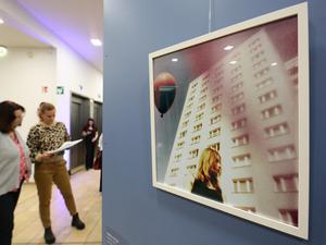 „Solana“ von Kathrin von Eye, zu sehen in der Ausstellung „Auf die Plätze“ im Gebäude der ProPotsdam.