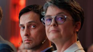 Nicola Böcker-Giannini bildet seit 2024 zusammen mit Martin Hikel die Doppelspitze der Berliner SPD. (Archivbild)