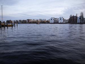 Die Rummelsburger Bucht bei Sonnenuntergang im März 2020. (Symbolbild)