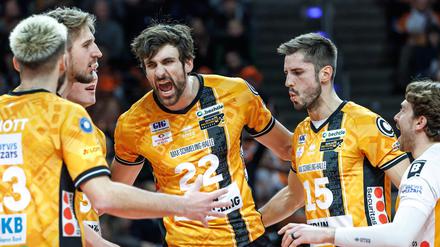 Jake Hanes punktete immer wieder mit seinem Aufschlag.