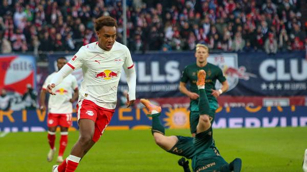 Assan Ouedraogo brachte die Leipziger auf die Siegerstraße – und Bremen ins Straucheln.