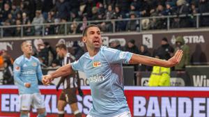 Rani Khedira erzielte in Hamburg sein zweites Saisontor.