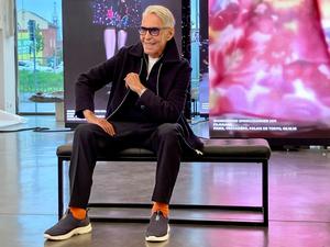 Wolfgang Joop (81) freut sich über die Ausstellung zu seinem Lebenswerk, die im Kunstraum Potsdam gezeigt wurde. (Archivbild)