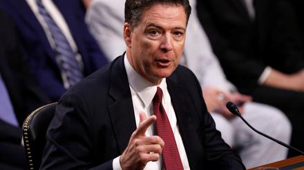 Ex-FBI-Direktor James Comey.