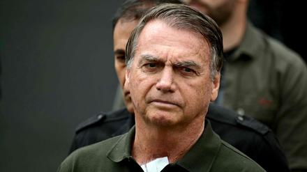 Der frühere Präsident Brasiliens, Jair Bolsonaro .