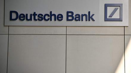 Das Logo der Deutschen Bank.