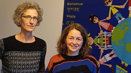 Sie steuern und koordinieren das Paten-Projekt „PaSch“: Stefanie Tragl (links), Viola Hoppe (rechts).