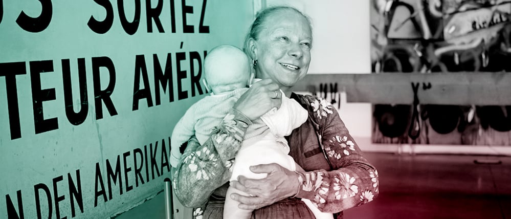 Museumsleiterin Alexandra Hildebrandt im Mauermuseum