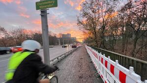 Stößenseebrücke Heerstraße zw. Berlin Spandau und Berlin Westend