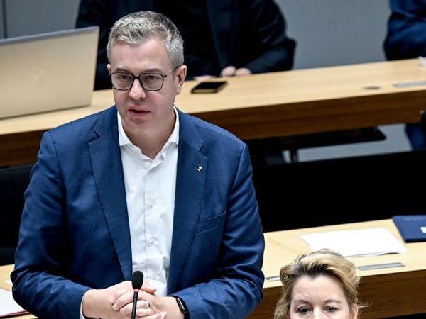 Berlins Finanzsenator Stefan Evers (CDU) muss die