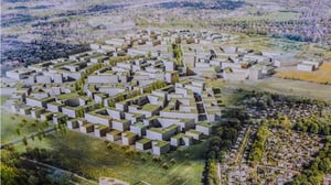 Mehr als 8000 neue Wohnungen neben einem Einfamilienhaus-Viertel: Das Stadtquartier Blankenburger Süden ist das größte Wohnungsbauprojekt im Berliner Osten.