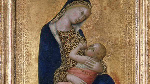 Maria, das Kind stillend (unbekannt), um 1340