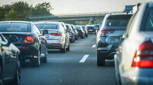 Stau auf einer Autobahn (Symbolbild)