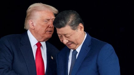 US-Präsident Donald Trump (links) und Chinas Präsident Xi Jinping.