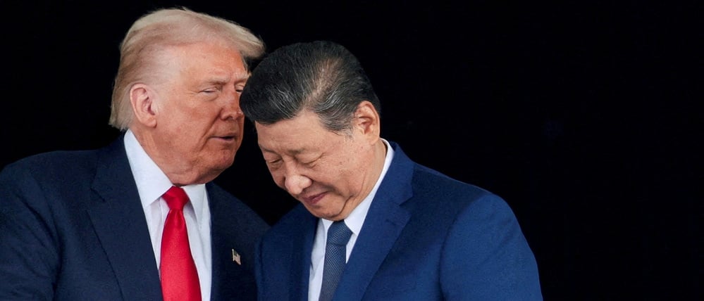 US-Präsident Donald Trump (links) und Chinas Präsident Xi Jinping.