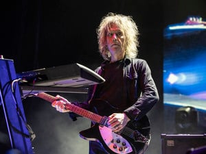 Perry Bamonte of The Cure performs at North Island Credit Union Amphitheatre on May 20, 2023 in Chula Vista, California. The Cure guitarist and keyboard player Perry Bamonte has died aged 65, the legendary British dark rock band announced on Friday, December 26. (Photo by Harmony Gerber / GETTY IMAGES NORTH AMERICA / AFP)