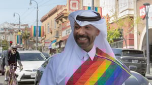 Der Katarer Nas Mohamed setzt sich für queere Rechte ein.