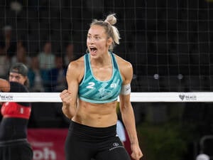 Louisa Lippmann wechselte 2022 von der Halle in den Sand.