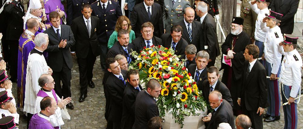 Trauerfeier Luciano Pavarotti