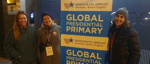 Die „Democrats Abroad“ organisieren auch in Berlin, ihrem größten Lokalableger weltweit, Abstimmungen zum US-Präsidentschaftswahlkampf am „Super Tuesday“.