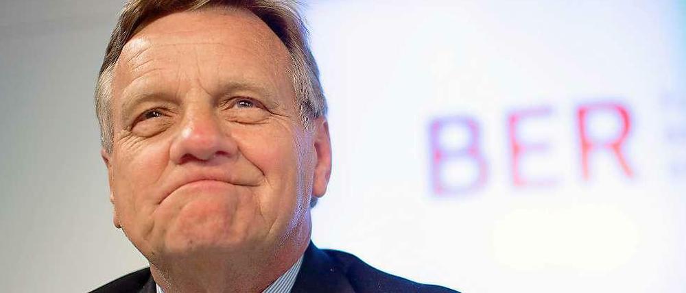 BER-Chef Hartmut Mehdorn