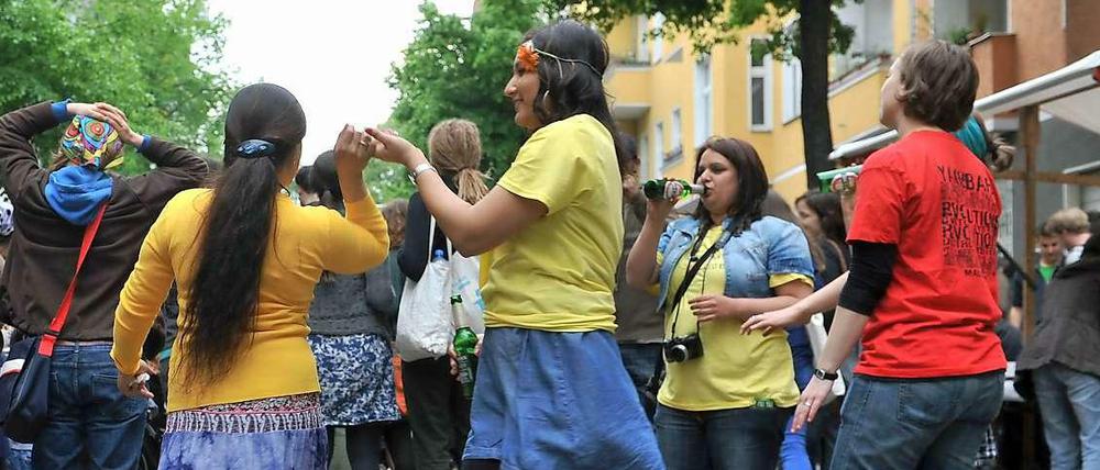 Gelebte Integration. Roma-Straßenfest im Wedding.