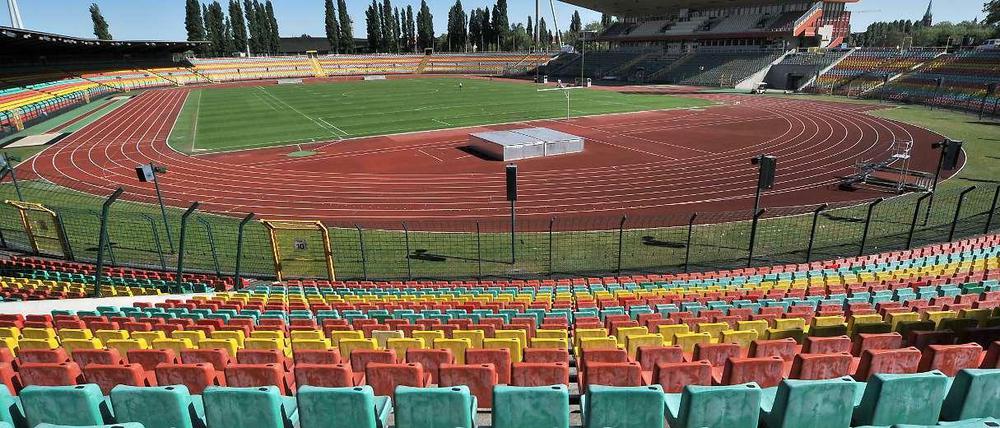 Begehrte Heimstätte. Der Jahn-Sportpark in Prenzlauer Berg.