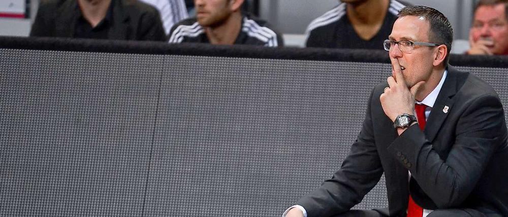 Das war's dann wohl. Bambergs Noch-Coach Chris Fleming.