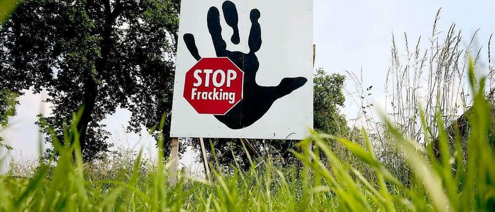 Dagegen. Umweltverbände, Grüne und Linke warnen vor der Technologie.