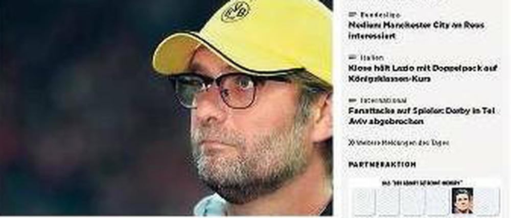 Genervt und eingerahmt.