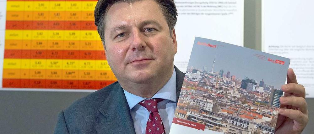 Mieten hoch, Erklärungszwang auch. Stadtentwicklungssenator Andreas Geisel (SPD) kämpft an vielen Fronten.