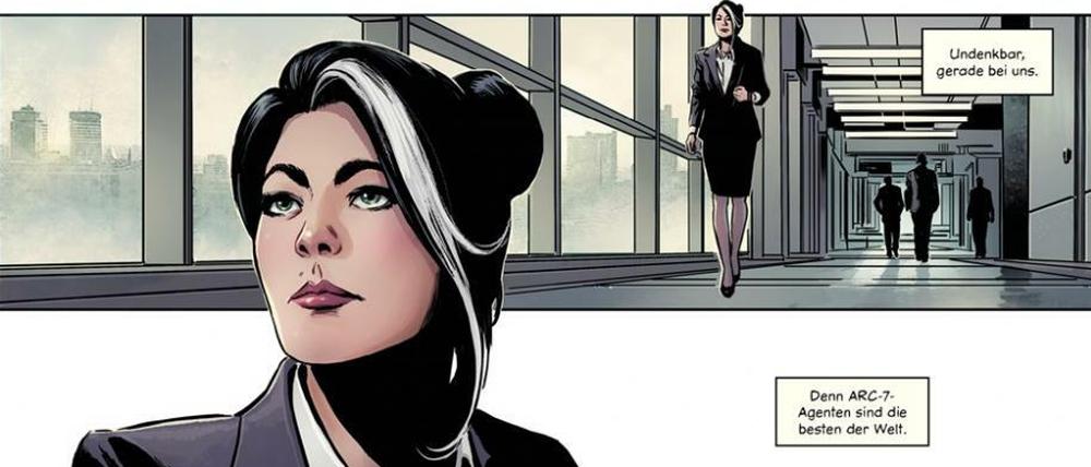 Vielseitig: Velvet Templeton, hier noch in ihrer Rolle als Sekretärin.