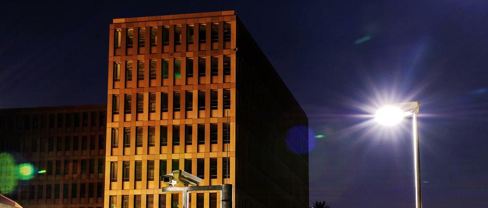 Der Neubau des Bundesnachrichtendienstes (BND) in Berlin.