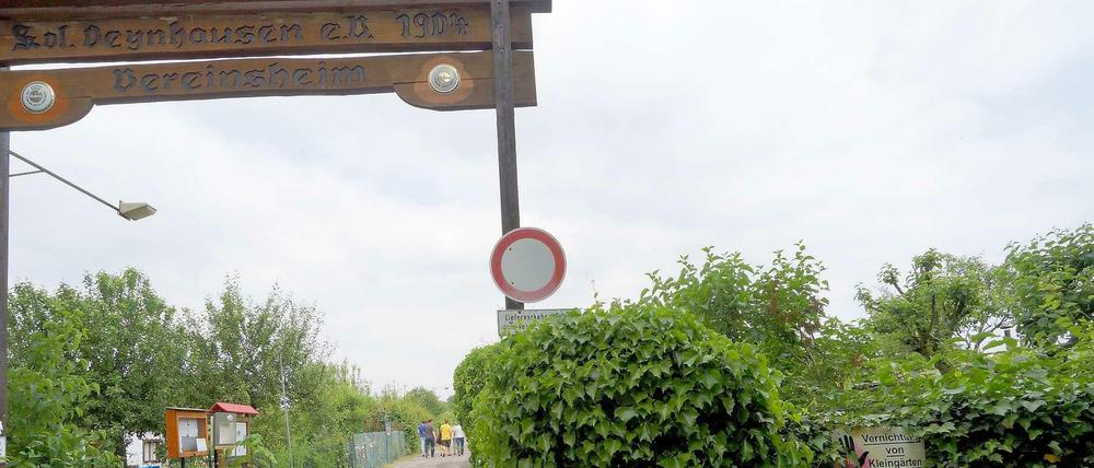 Die 1904 gegründete Kleingartenkolonie Oeynhausen ist eine der ältesten und größten in Berlin.