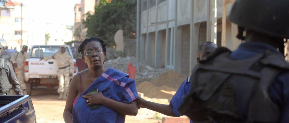 Einige Geiseln konnten das Hotel verlassen.