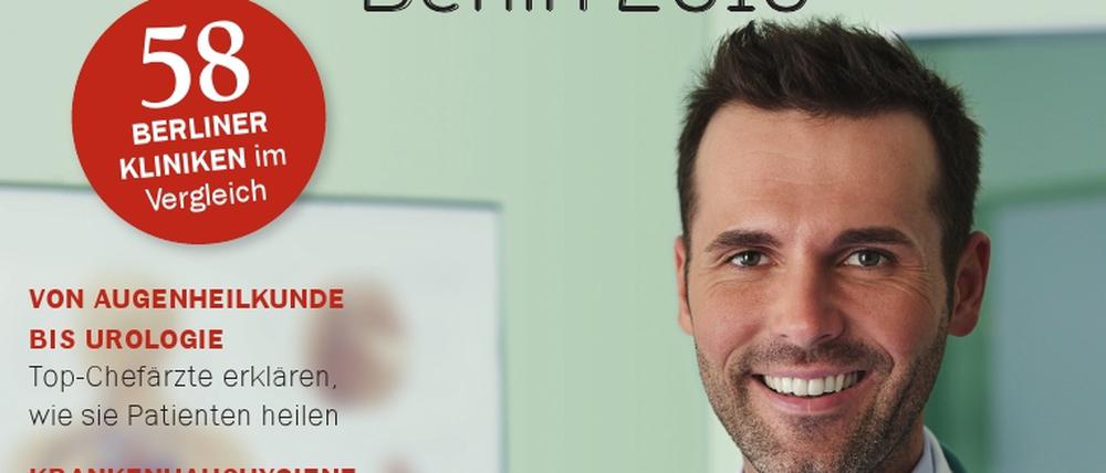Cover des Magazins "Tagesspiegel Kliniken Berlin 2016"