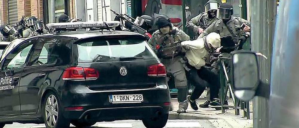 Terroristische Bedrohung. Festnahme eines Verdächtigen in Molenbeek.