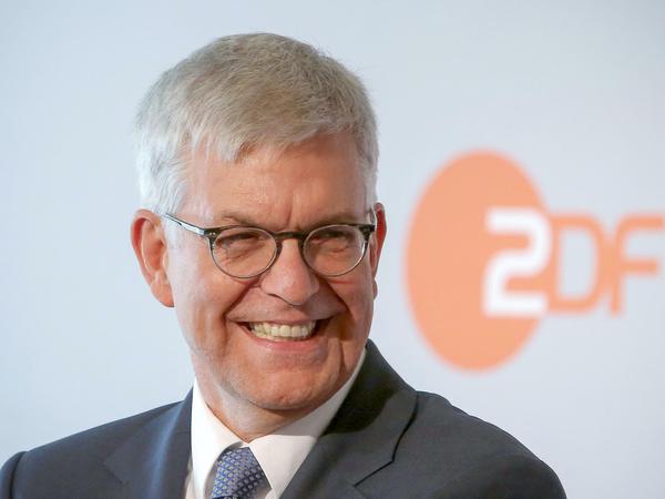 Den Geschmack von ZDF-Intendant Thomas Bellut - hier auf einem Archivbild von 2015 - hat das "Schmähgedicht" von Jan Böhmermann nicht ganz getroffen.